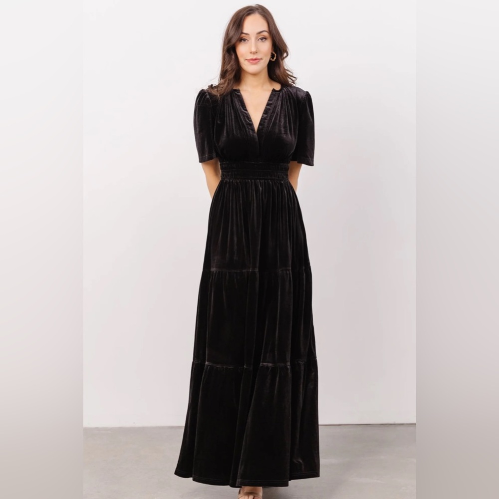 Baltic Born Artemis Velvet Maxi Dress Size Large NEW WITH TAGS